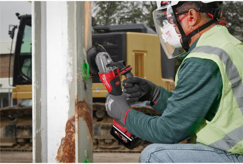 Aku úhlová bruska 125 mm Milwaukee M18 FSAGSVO125X-0X s kolébkovým spínačem, bez Aku, 4933493552 (MI4933493552)